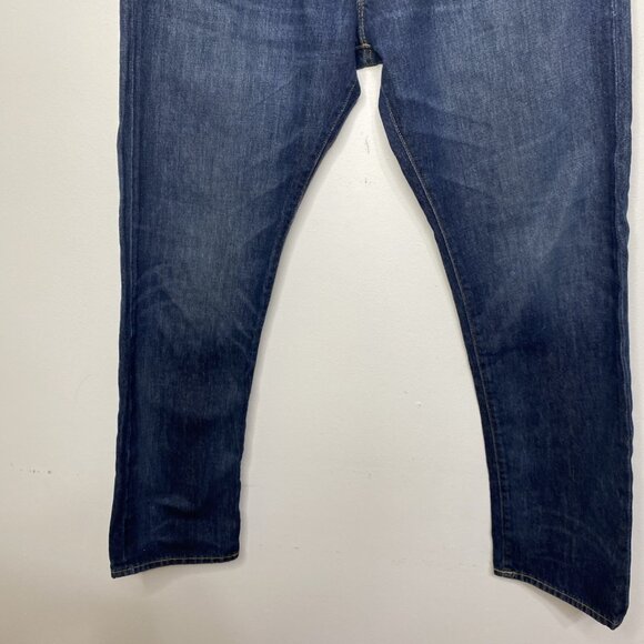 Polo Ralph Lauren Hampton Relaxed Straight Jeans Mens 32x32 Denim Dark Wash - Picture 4 of 11